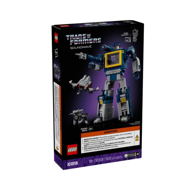 243788 Конструктор Transformers: Саундвейв