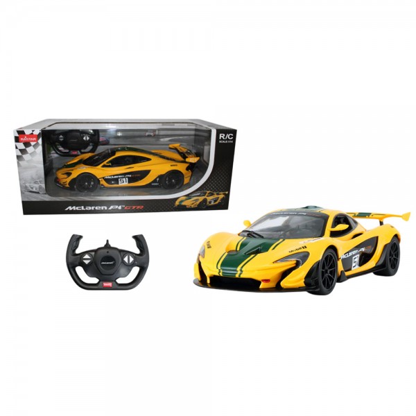 244671 Машина 75000 McLaren P1 GTR,1:14,радіок.2,4GHz,33,5см,світло,гум.колеса,на бат.,в кор,40,5-17,5-23см