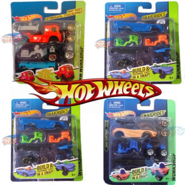 179816 Машинка-трансформер 2-в-1 в ас. (6) Hot Wheels