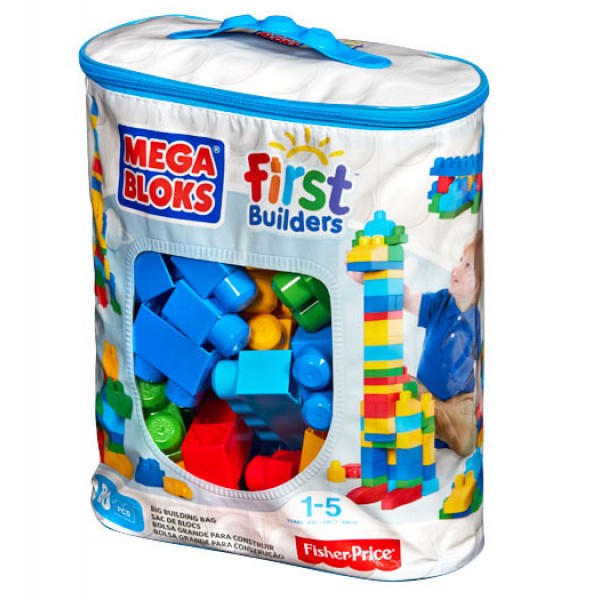 84105 Конструктор класичний у мішку (80 дет.) Mega Bloks