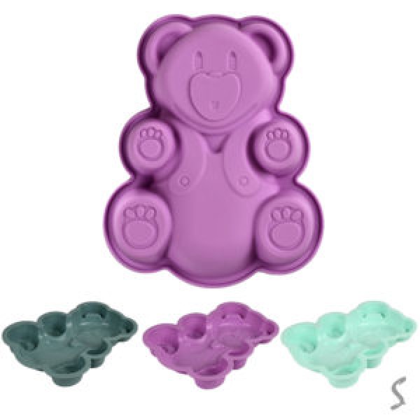 246232 Форма силіконова "Ведмедик" 16*13*2см., MH-4400