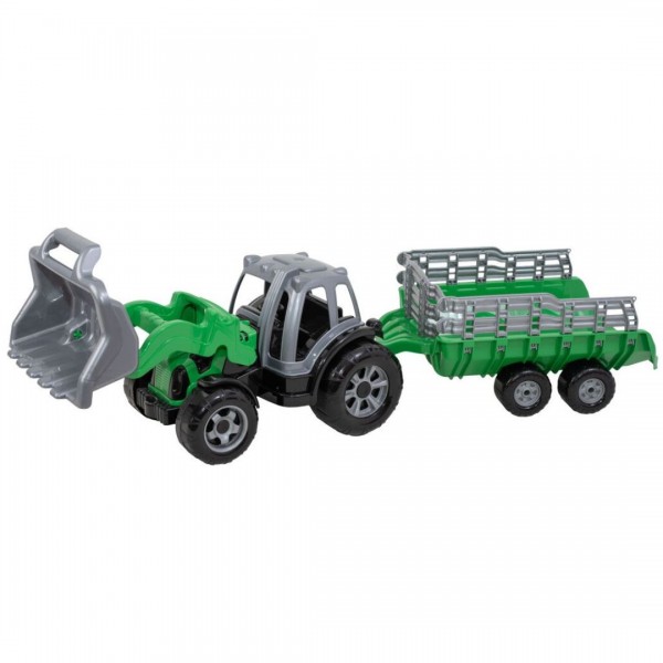 246633 Трактор навантажувач "МAX" з причіпом, Tigres