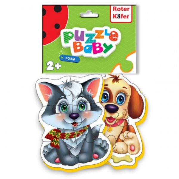 200168 Baby puzzles Cat-Dog RK1101-02