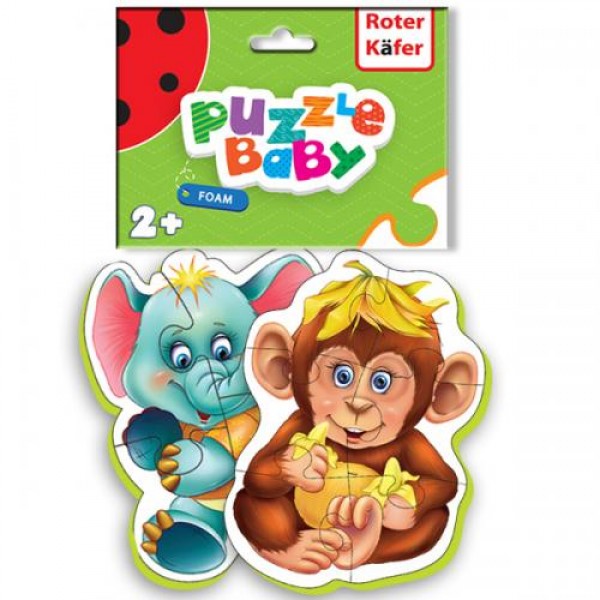 200169 Baby puzzles Monkey-Elephant RK1101-03