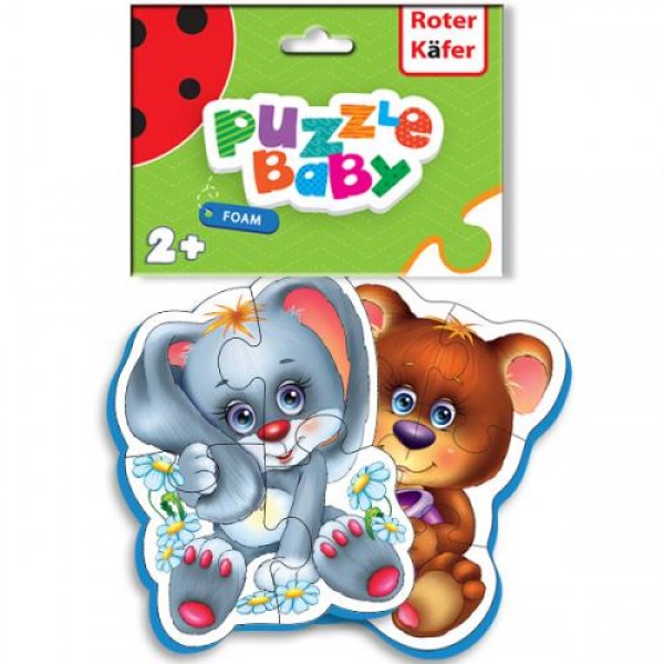 200170 Baby puzzles Bear-Rabit RK1101-04