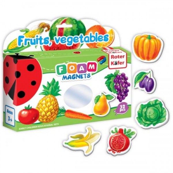 36994 My little world on magnets Fruits, vegetables RK2101-04