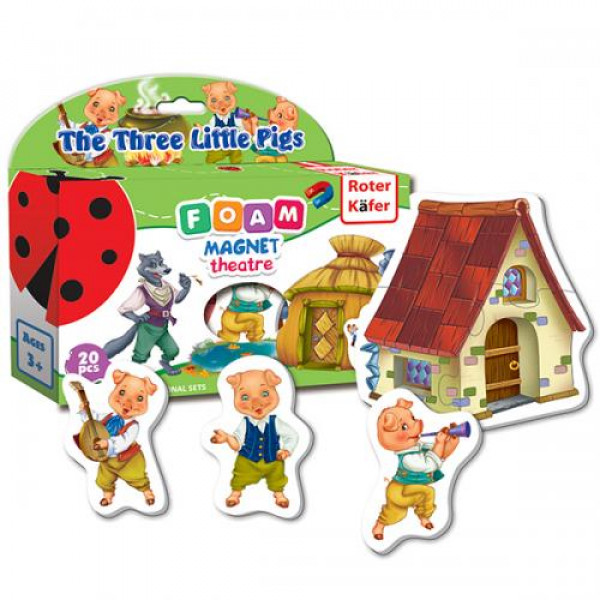 16990 Magnetic theater The Three Little Pigs RK2102-02