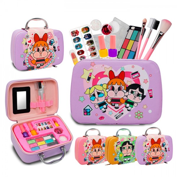 246557 Косметика B570 TCB, тіні, пензлики, помада, наб.для манікюру (лак 2шт, наліпки на нігті),чемодан