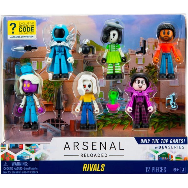 211665 Ігровий набір DevSeries Multipack Arsenal, 6 фігурок та аксесуари, W1