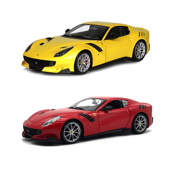 145188 Автомодель - FERRARI F12TDF (асорті жовтий, червоний, 1:24)