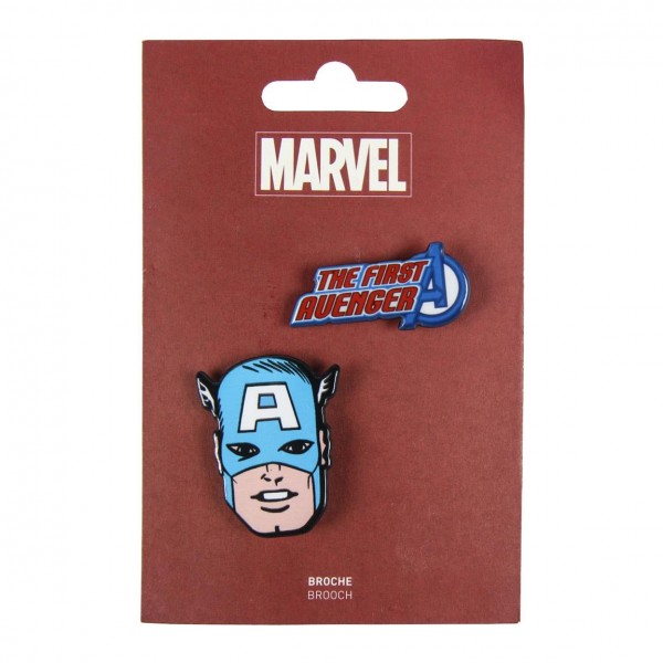 184093 Набір брошок CERDA BROOCH AVENGERS CAPITAN AMERICA