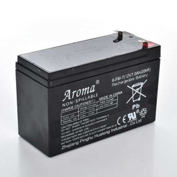 137513 Батарея 12V7Ah PRO-BATTERY універсальна, 12V7Ah PRO.