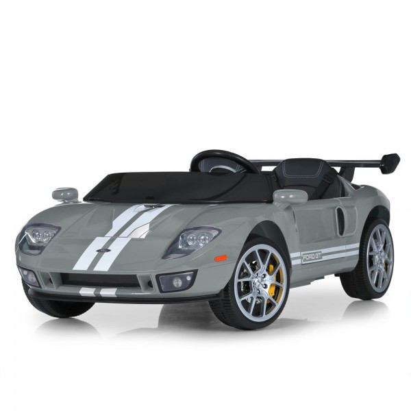 244344 Машина M 6107EBLR-11(24V) радіок.2,4G,4мотори90W,1акум24V7AH,світ.,муз,EVA,USB,BT,FM,шкір.сид.,сірий