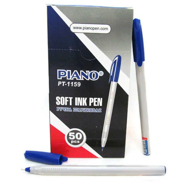 48776 PT-1159C Ручка масло "Piano" "Correct" синя