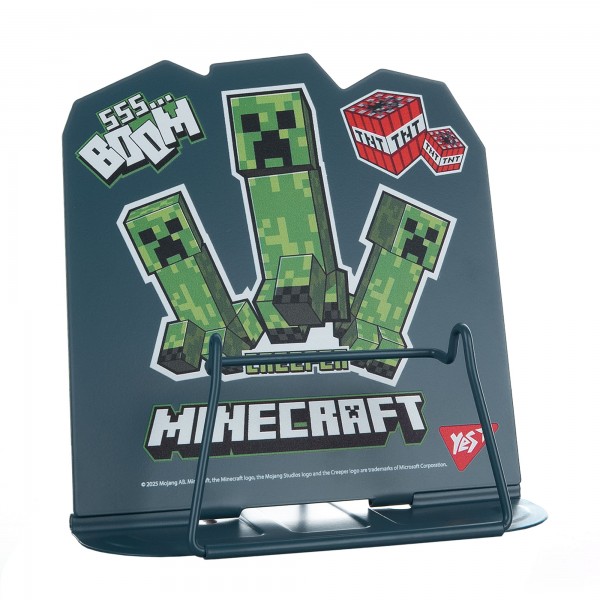 220116 Підставка для книг фігурна Yes "Minecraft.Creeper", метал