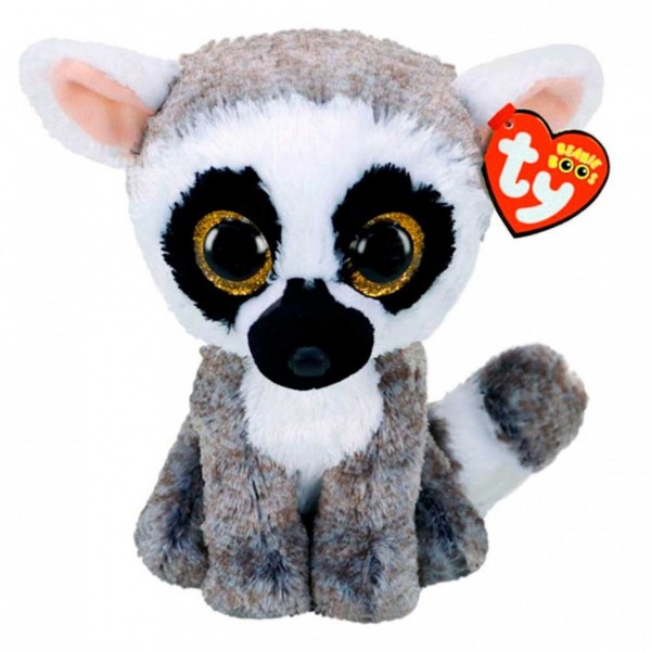 169378 Дитяча іграшка м’яконабивна TY Beanie Boo's 36224 Лемур "LINUS" 15см, 36224