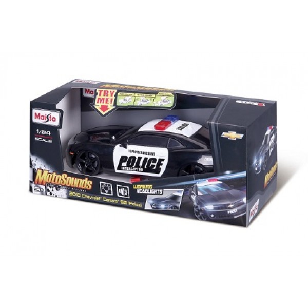 143978 Машинка іграшкова "Chevrolet Camaro SS RS (Police)", масштаб 1:24