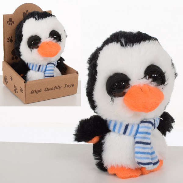 71158 М'яка іграшка MET10108 пінгвін, 12 см., кор.