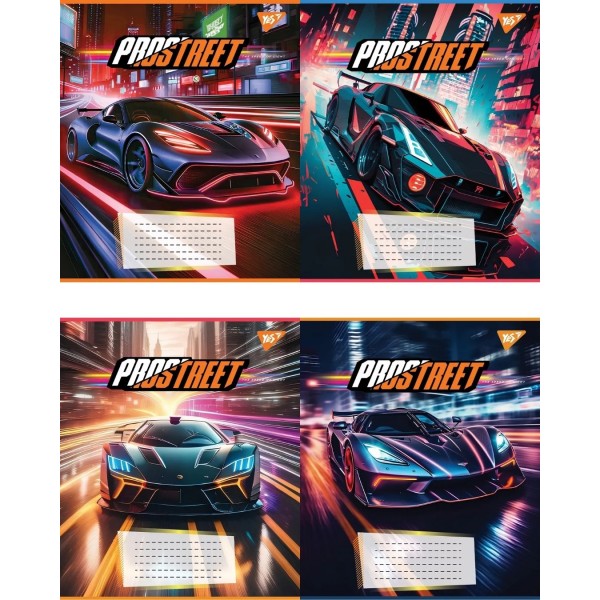 258625 А5/60 кл. Yes Prostreet, зошит для записів