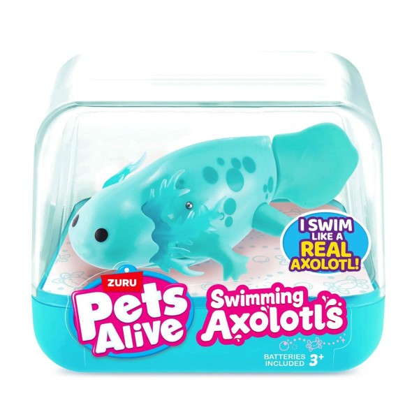217540 Інтерактивна іграшка PETS ALIVE S1 – АКСОЛОТЛЬ (бірюзовий)