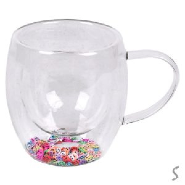 229805 Чашка з подвійною стінкою "Emoji" 250мл., R99929