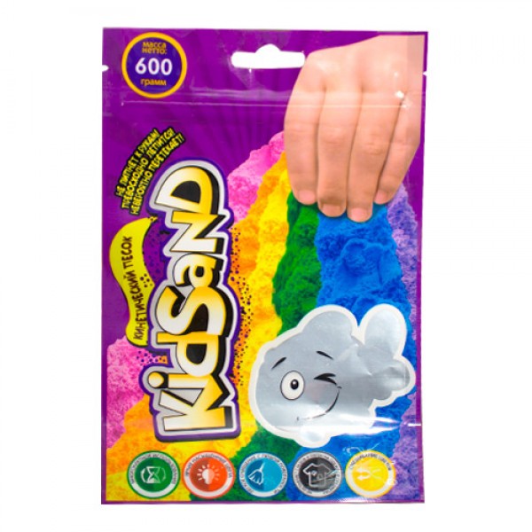 244755 Набір креативної творчості "Кінетичний пісок "KidSand" пакет 600г (12)