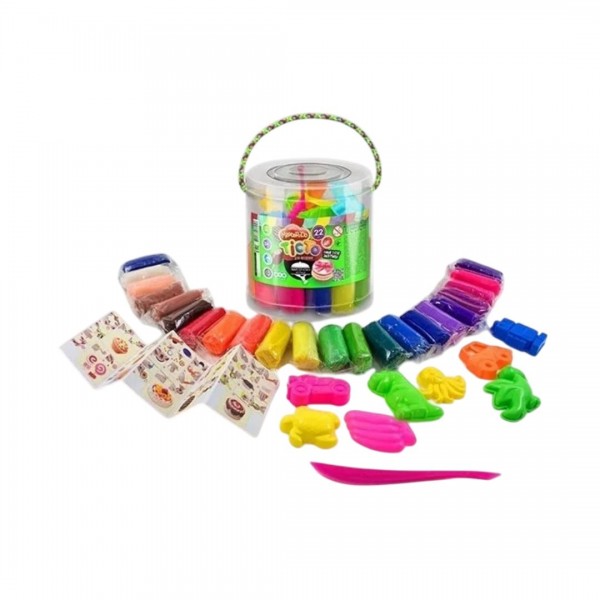 244960 Набір креативної творчості "Тісто для ліпки "Master Do" туба 22 кольори укр (8)