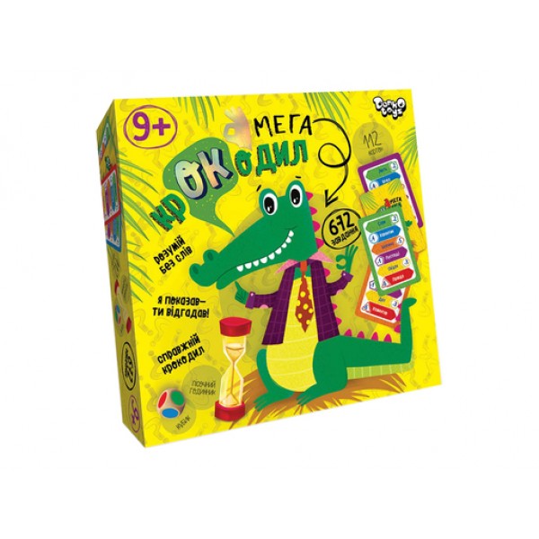 244973 Настільна гра вікторина "Мега-крокодил" укр
