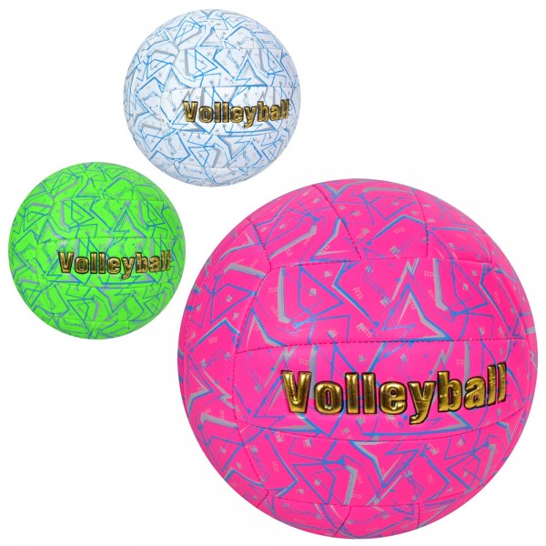 156338 М'яч волейбольний MS 3694 офіційний розмір, ПВХ, 260-280г, 3 кольори, кул.