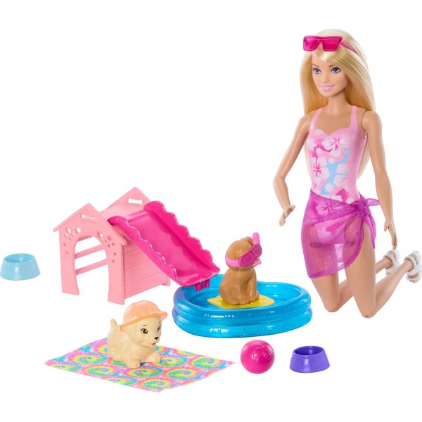 228987 Набір "Басейн для цуценят" з лялькою Barbie