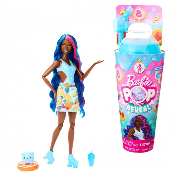 160351 Лялька Barbie "Pop Reveal" серії "Соковиті фрукти" – вітамінний пунш