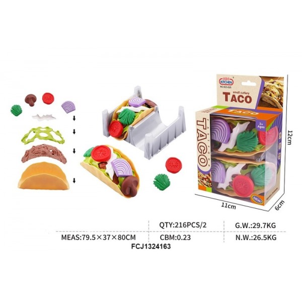 228765 Набір продуктів T1745083 набір для тако та буріто, кор., 11-17,5-6 см.