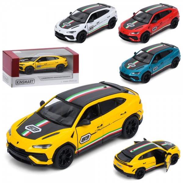 252258 Джип KT5447WF інерц, метал, 12,5см, 1:40, відчиняються двері, гумові колеса,4 кольори,кор,16-7-7,5см