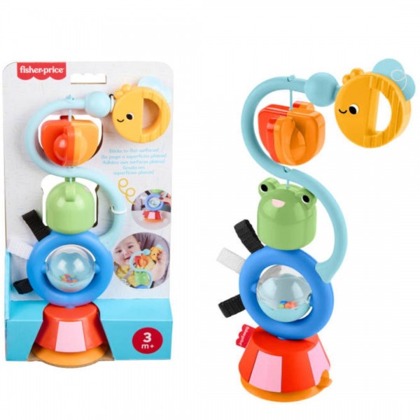 247245 Іграшка на присосці "Жабка й метелик" Fisher-Price
