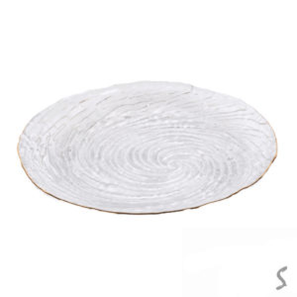 255503 Блюдо скло "Whirlpool" 20см R35907-20