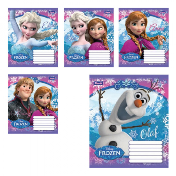19472 А5/12 лин._ 1В FROZEN -15 зошит учнів.