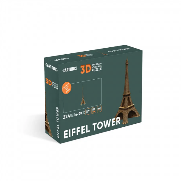 178877 Картонний конструктор "Cartonic 3D Puzzle EIFFEL TOWER"