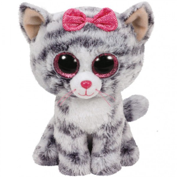 154137 Дитяча іграшка м’яконабивна TY Beanie Boo's 37190 Кошеня "Kiki" 15см