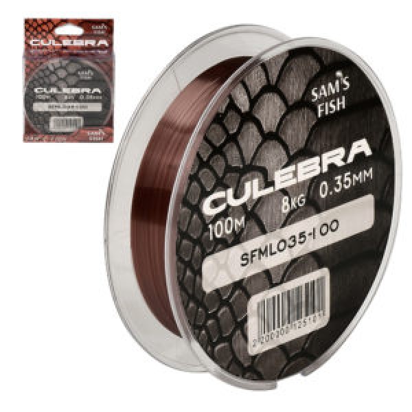 80905 Лiска "Culebra" 100м*0.35мм SFML035-100 (200шт)