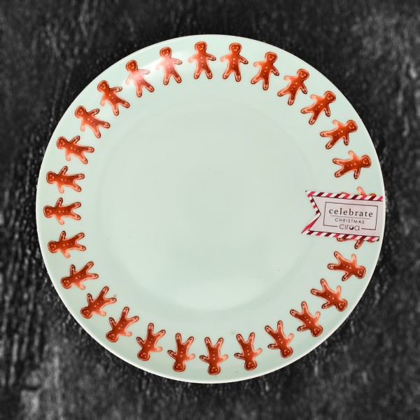 208448 Тарілка 8" (20.5см) 8шт/уп "Christmas" HEN18887