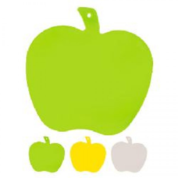 21384 Дошка обробна пластик "Яблуко" 28*30*0.3 см R17262 (72шт)