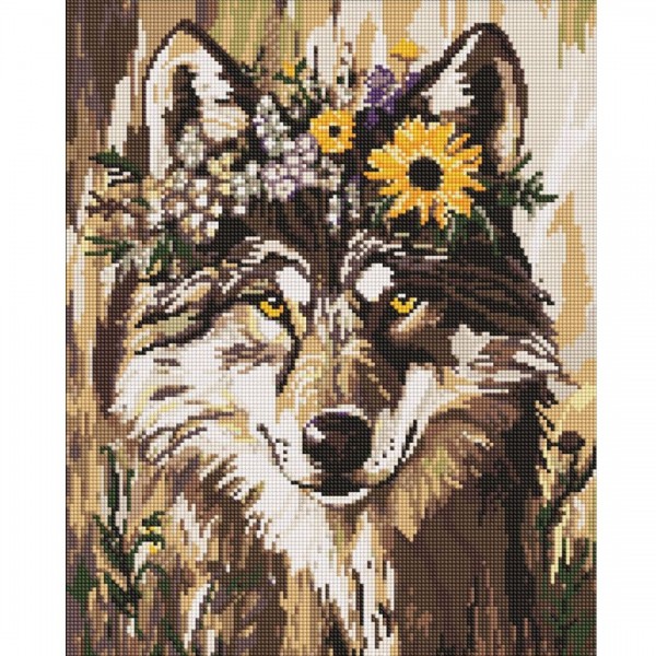 246495 AMO "Гарна вовчиця" 40х50см