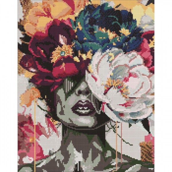 246330 AMO "Мрійливі півонії" 40х50см