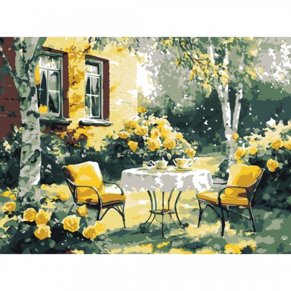 246336 KHO "Затишний дворик" 30х40см