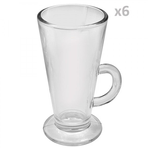 90566 Чашка для латте 6 шт/наб 250мл R87857 (8наб)