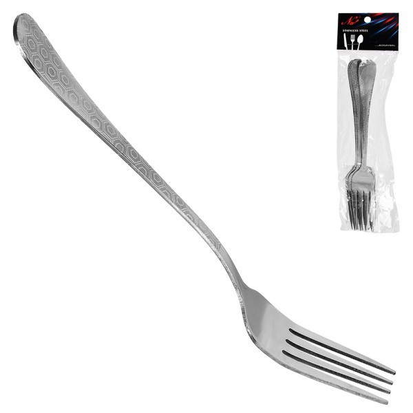 161487 Виделка столова SS "Favo" 3шт/наб R91679
