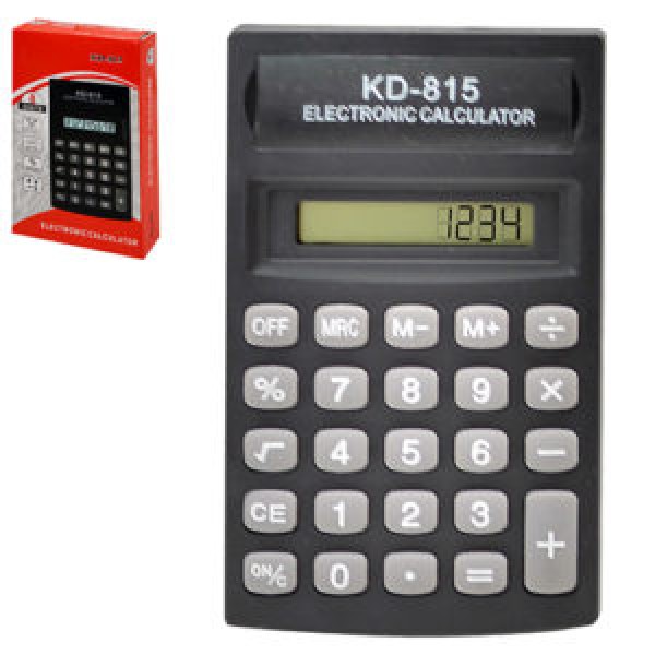 113477 Калькулятор кишеньковий Kadio KD-815 (8р) ST01993