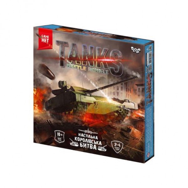 244977 Настільна тактична гра "Tanks Battle Royale" укр