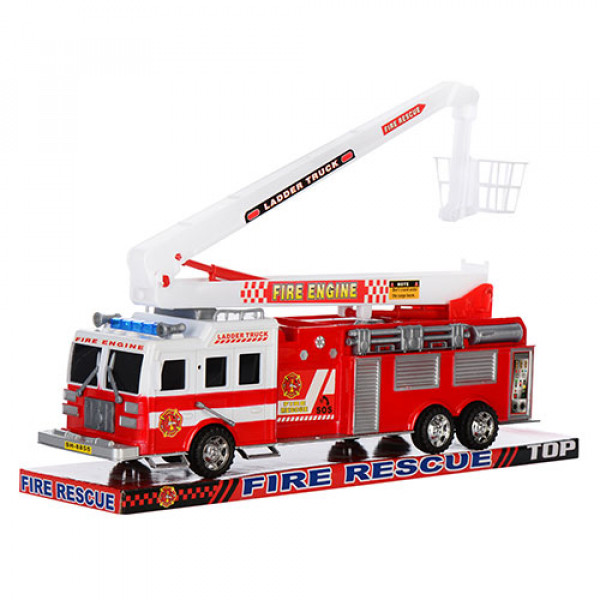 32237 Пожежна машина SH-8855 інерц, рухома стріла, бліст, 45-18-12 см