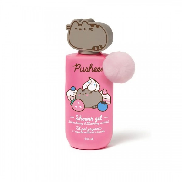 253735 Гель для душу з ароматом полуниця та чорниця ТМ "Pusheen", 400 мл